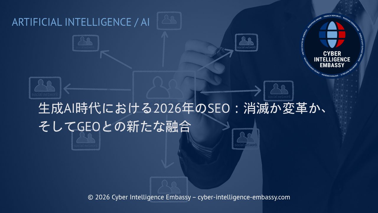 生成AI時代における2026年のSEO：消滅か変革か、そしてGEOとの新たな融合