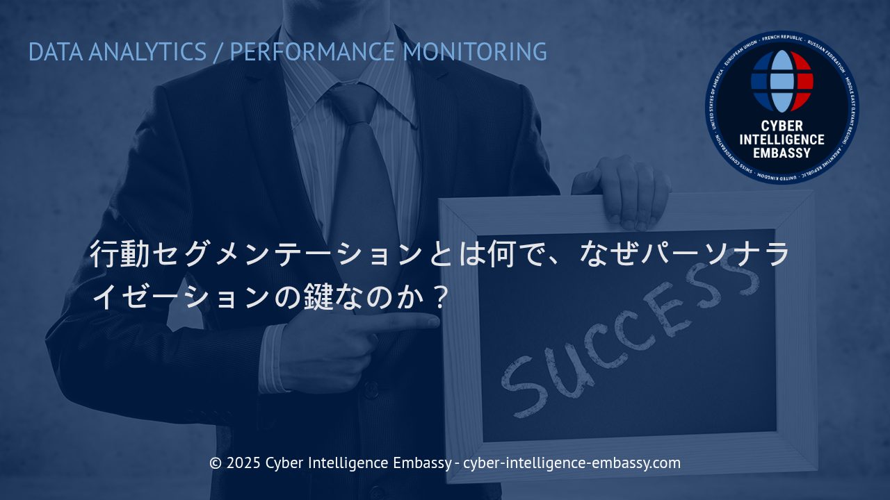 行動セグメンテーションの真価：次世代パーソナライゼーションのための戦略的アプローチ