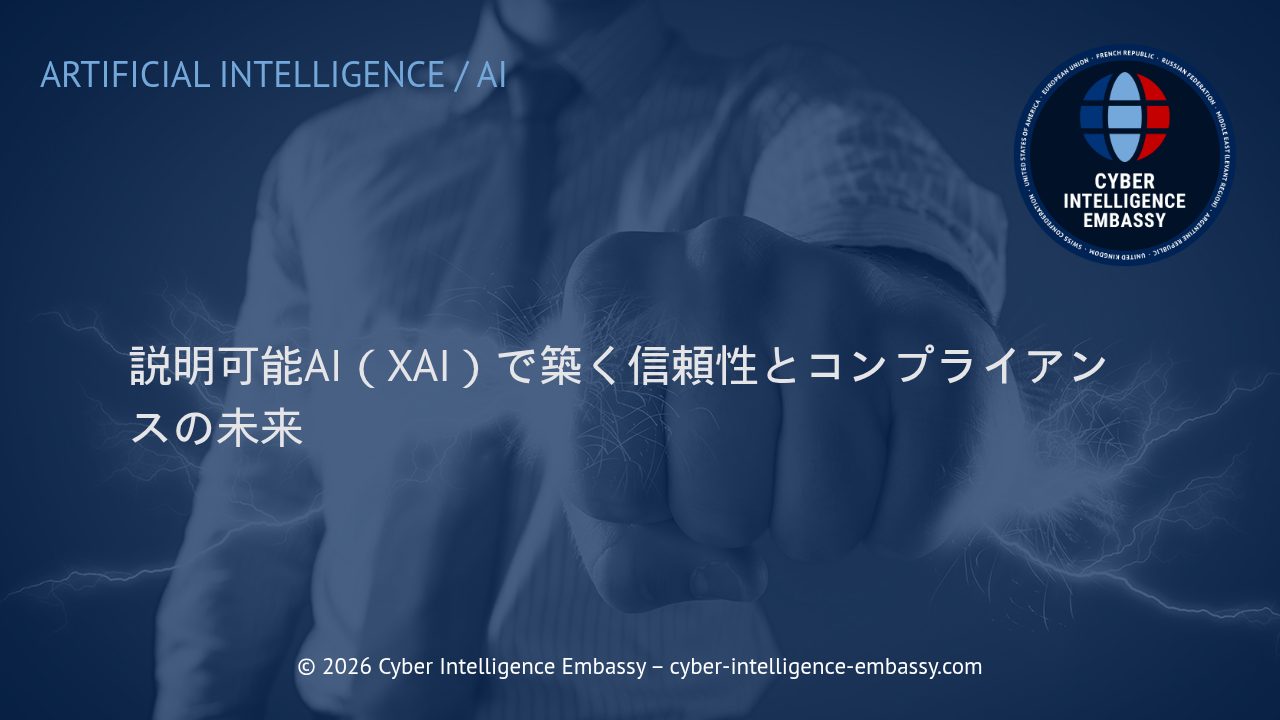 説明可能AI（XAI）で築く信頼性とコンプライアンスの未来
