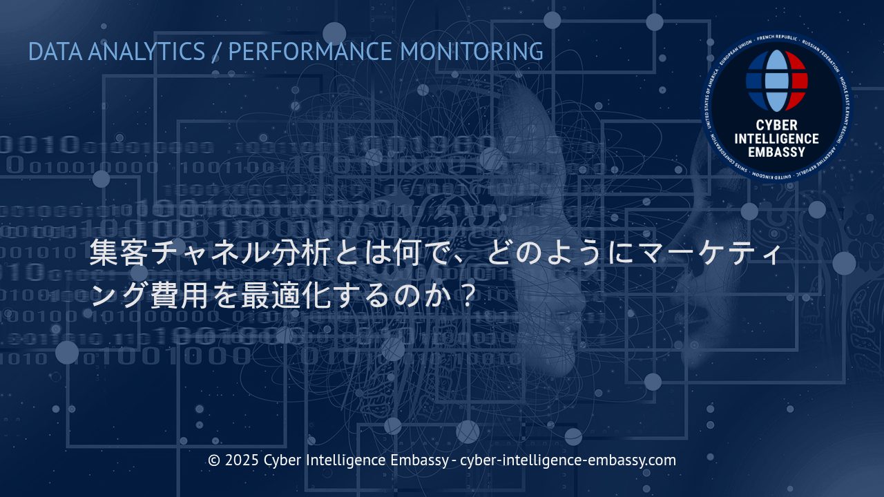 集客チャネル分析で実現するマーケティング費用の最適化戦略