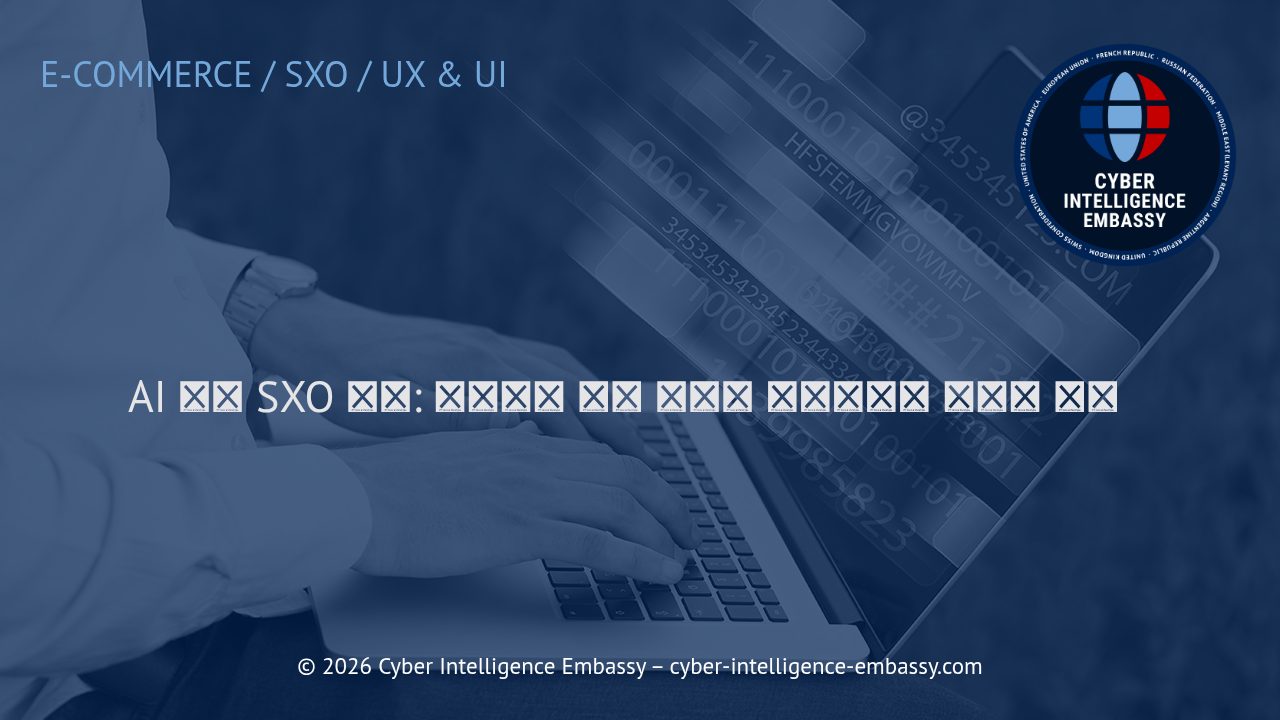 AI 기반 SXO 혁신: 이커머스 검색 경험을 획기적으로 바꾸는 전략
