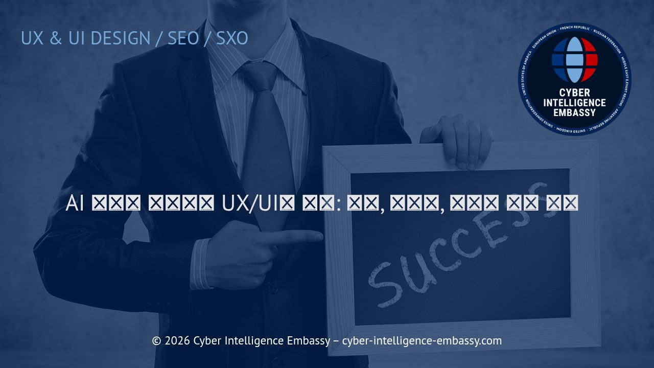 AI 기술이 혁신하는 UX/UI의 미래: 생성, 개인화, 분석의 실제 활용