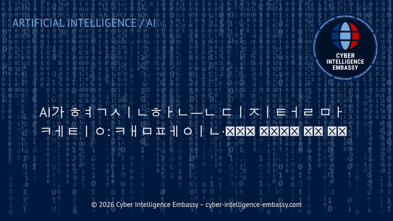 AI가 혁신하는 디지털 마케팅: 캠페인·타게팅 최적화의 실전 전략
