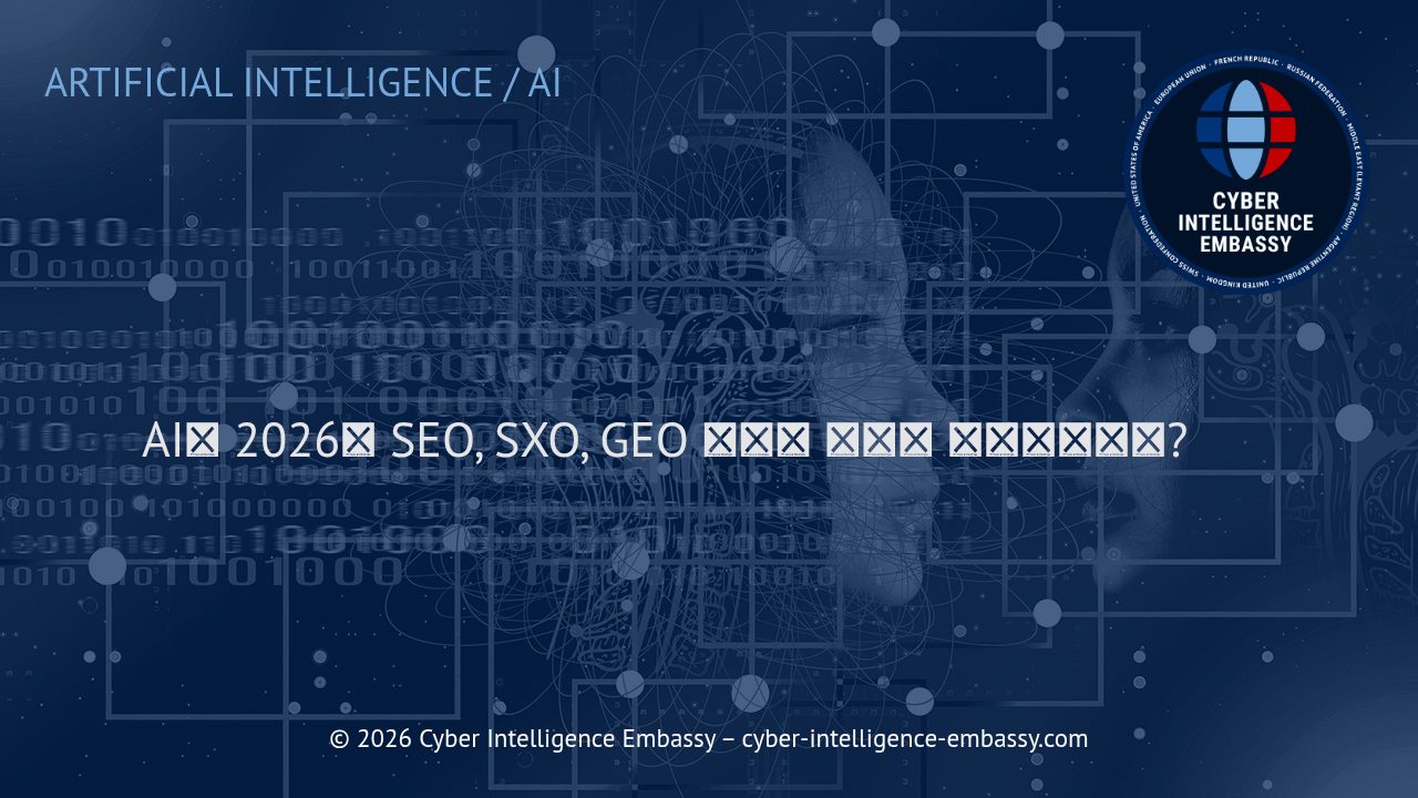 AI는 2026년 SEO, SXO, GEO 전략을 어떻게 변화시키는가?