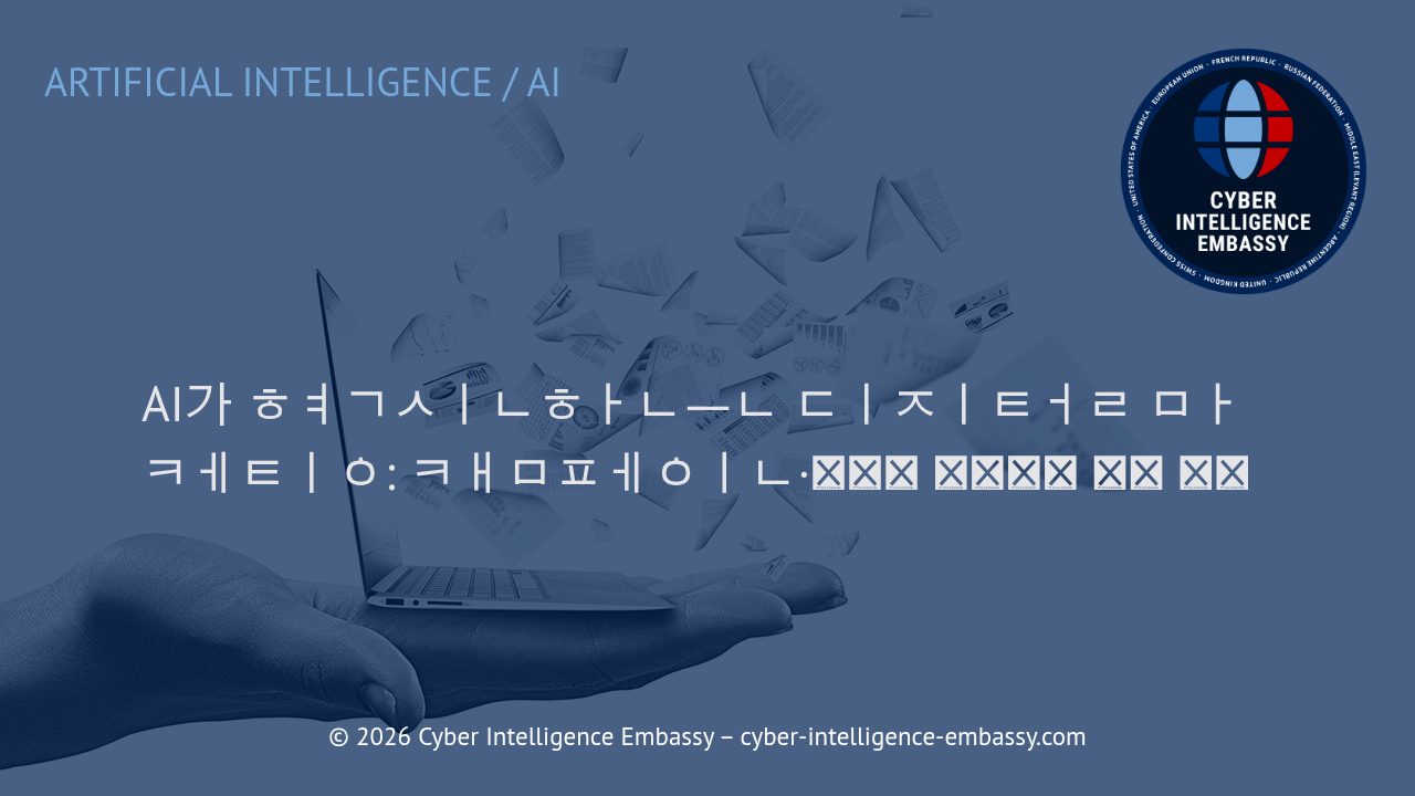 AI가 혁신하는 디지털 마케팅: 캠페인·타게팅 최적화의 실전 전략