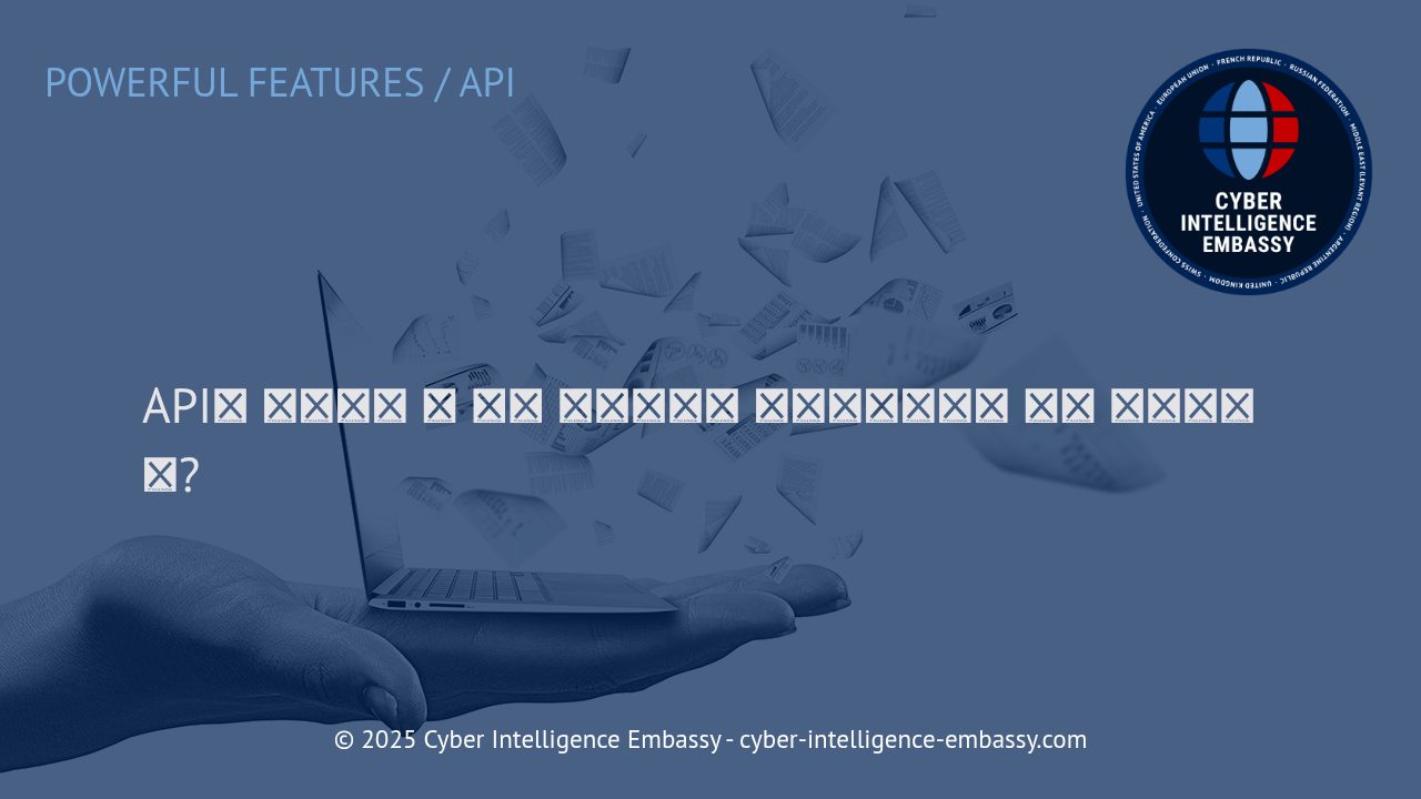 API: 디지털 혁신의 핵심 인프라, 그 원리와 중요성