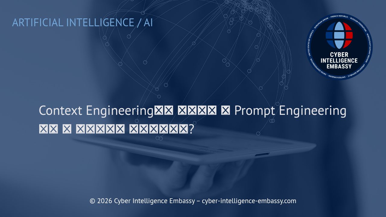 Context Engineering이란 무엇이며 왜 Prompt Engineering보다 더 전략적으로 중요해지는가?