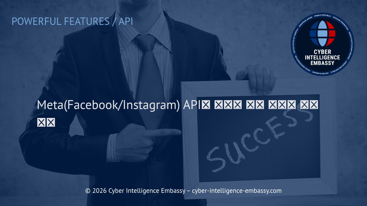 Meta(Facebook/Instagram) API의 개념과 소셜 데이터 활용 전략