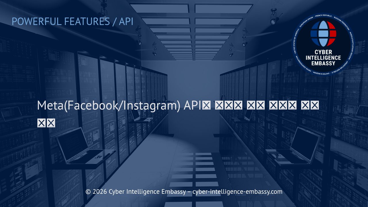 Meta(Facebook/Instagram) API의 개념과 소셜 데이터 활용 전략