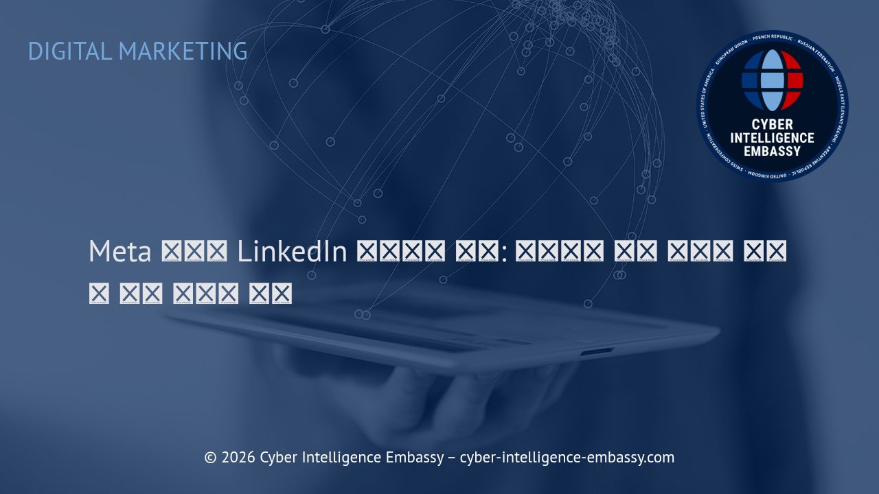 Meta 픽셀과 LinkedIn 인사이트 태그: 효과적인 전환 추적과 데이터 기반 마케팅 전략