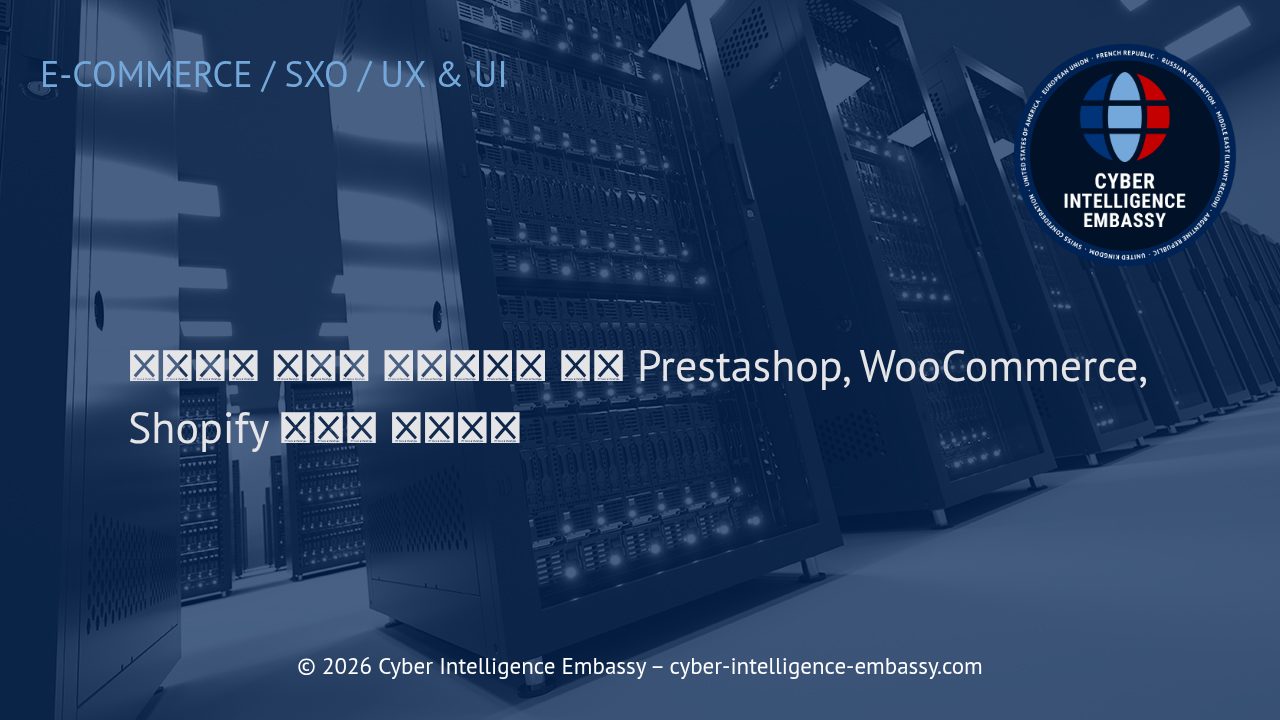 성공적인 온라인 비즈니스를 위한 Prestashop, WooCommerce, Shopify 플랫폼 이해하기