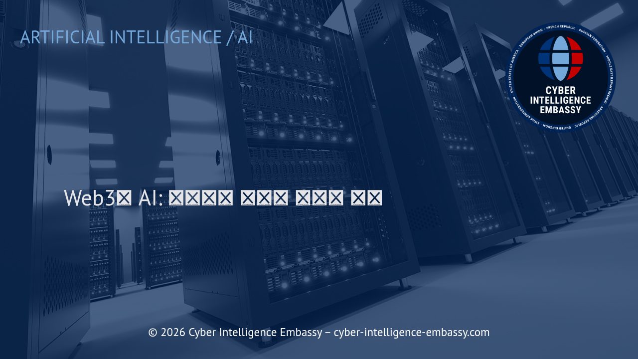 Web3와 AI: 탈중앙화 시대의 혁신적 통합