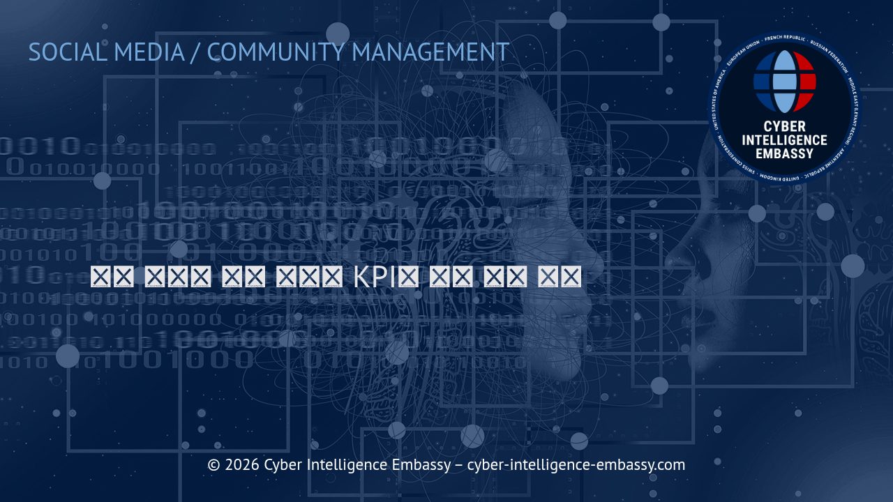 소셜 미디어 성과 분석과 KPI의 실제 해석 방법