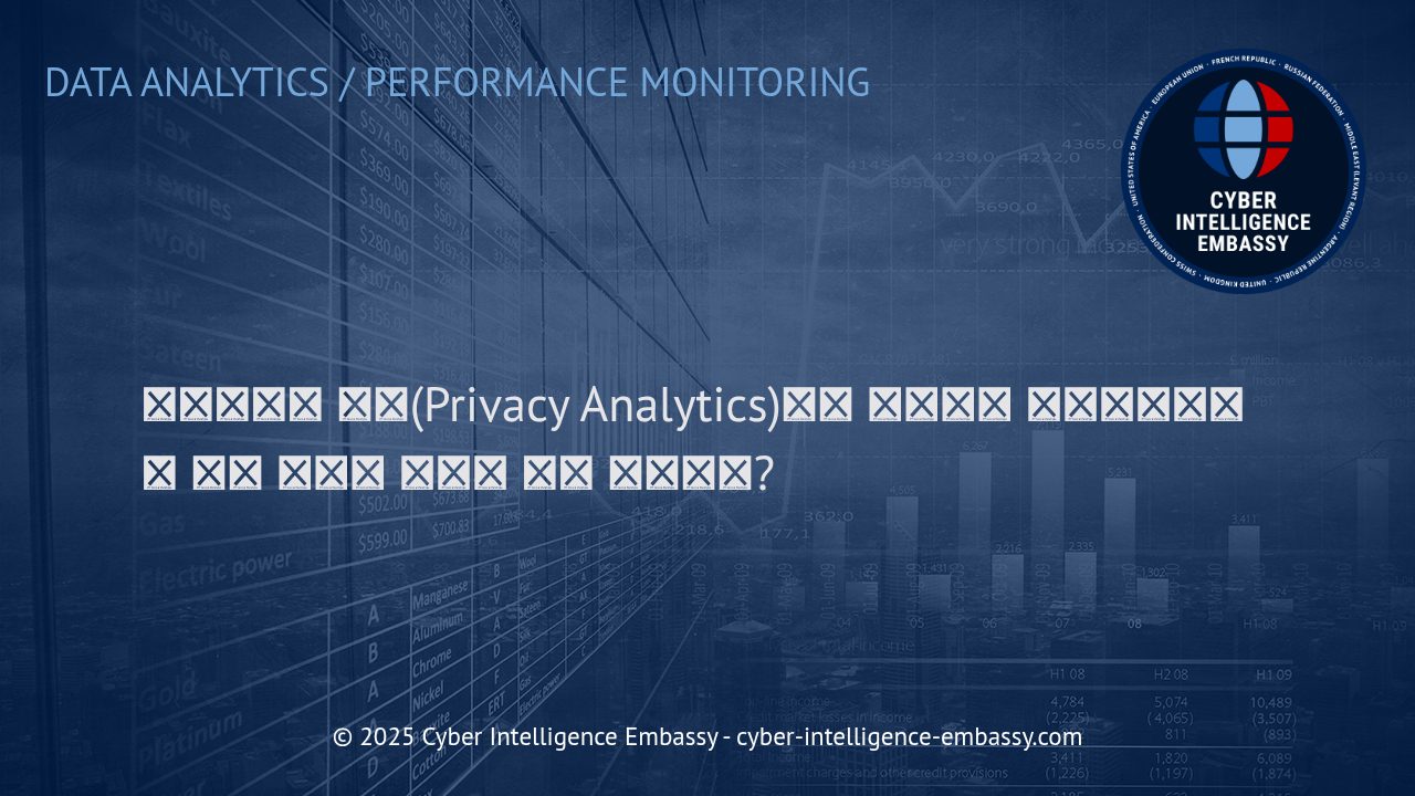 프라이버시 분석: 기업의 컴플라이언스와 성과 측정의 혁신적 균형
