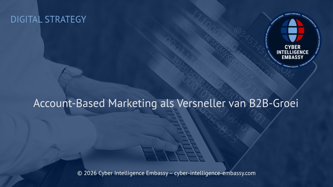 Account-Based Marketing als Versneller van B2B-Groei