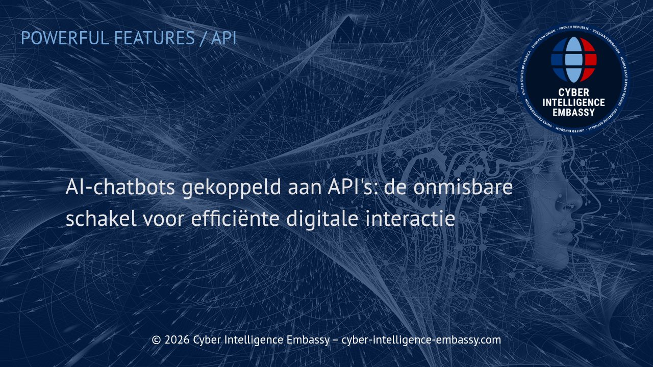 AI-chatbots gekoppeld aan API's: de onmisbare schakel voor efficiënte digitale interactie