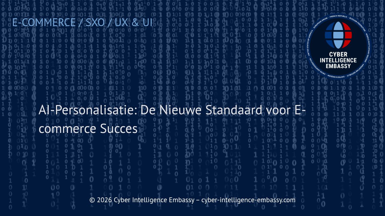 AI-Personalisatie: De Nieuwe Standaard voor E-commerce Succes