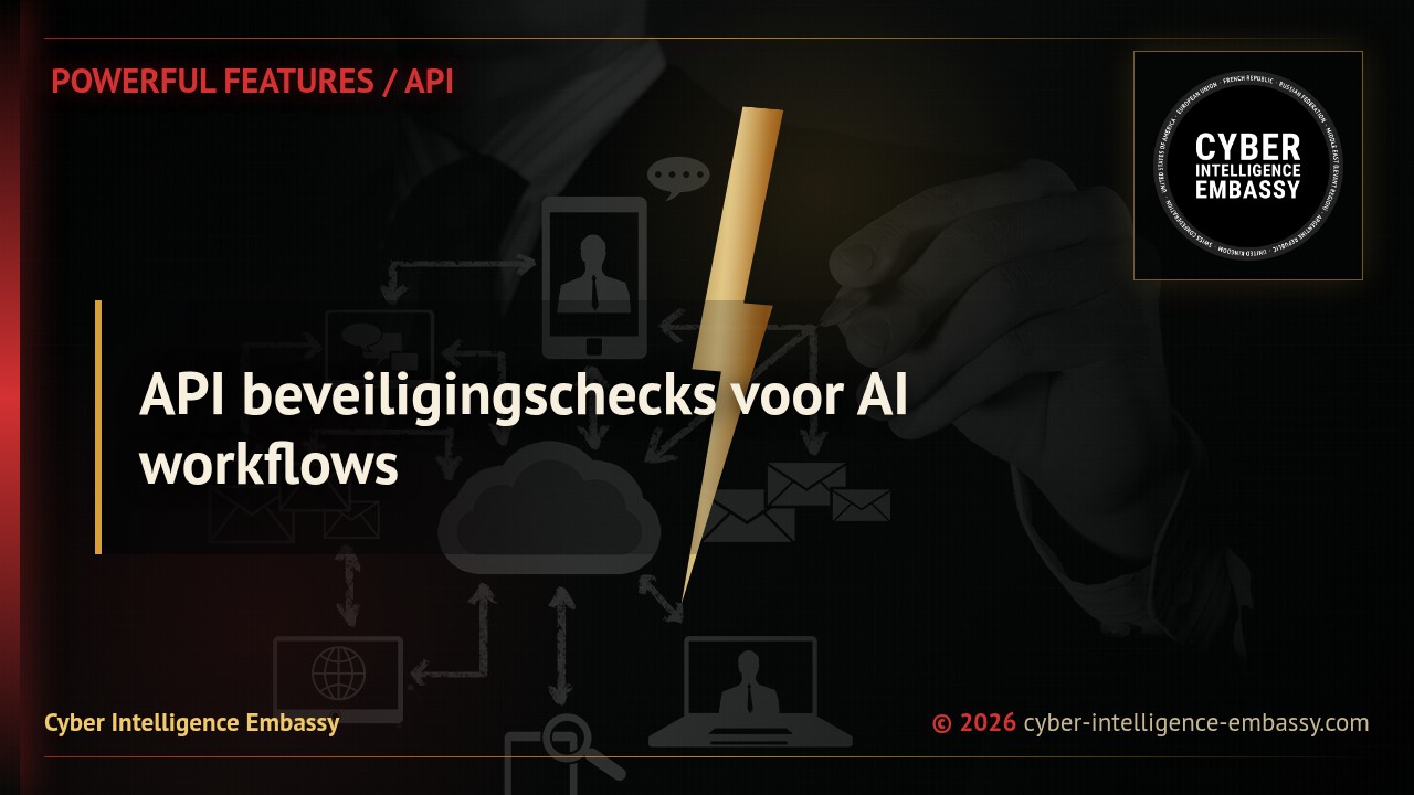 API beveiligingschecks voor AI workflows