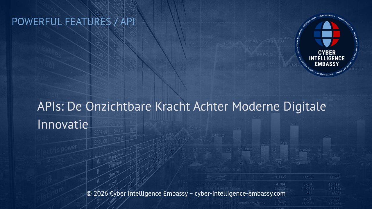 APIs: De Onzichtbare Kracht Achter Moderne Digitale Innovatie