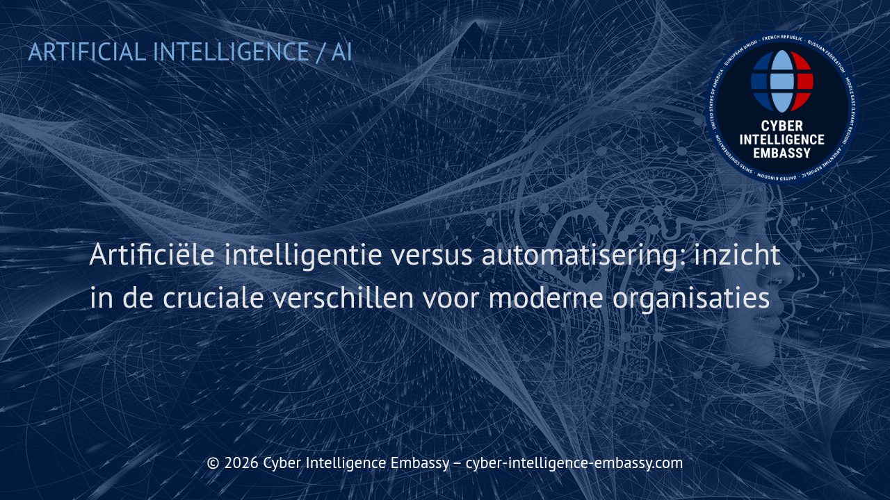 Artificiële intelligentie versus automatisering: inzicht in de cruciale verschillen voor moderne organisaties