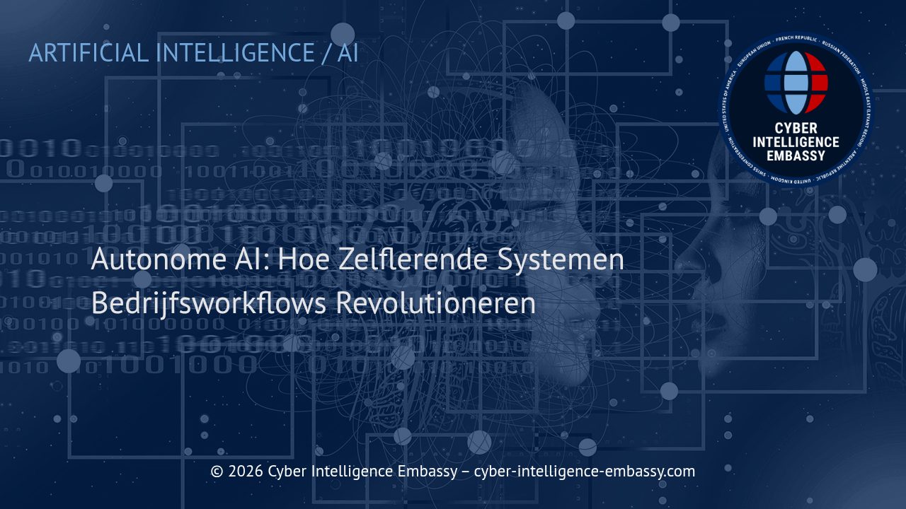 Autonome AI: Hoe Zelflerende Systemen Bedrijfsworkflows Revolutioneren