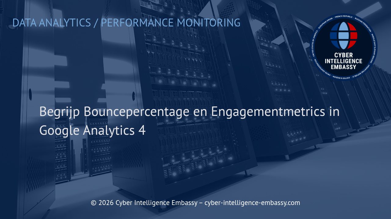 Begrijp Bouncepercentage en Engagementmetrics in Google Analytics 4
