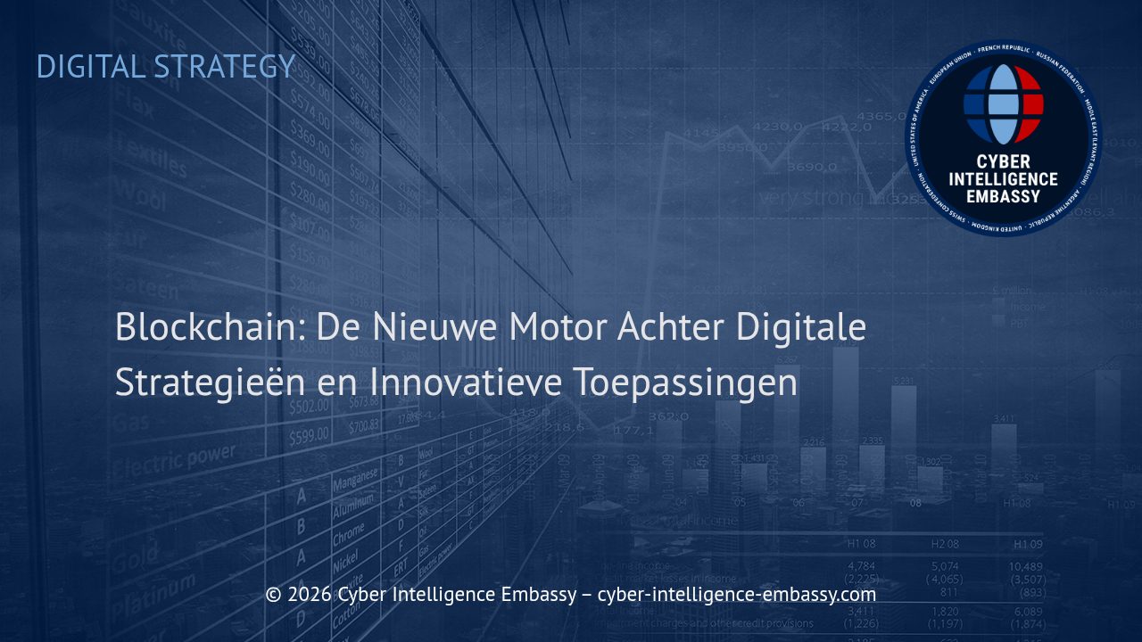 Blockchain: De Nieuwe Motor Achter Digitale Strategieën en Innovatieve Toepassingen