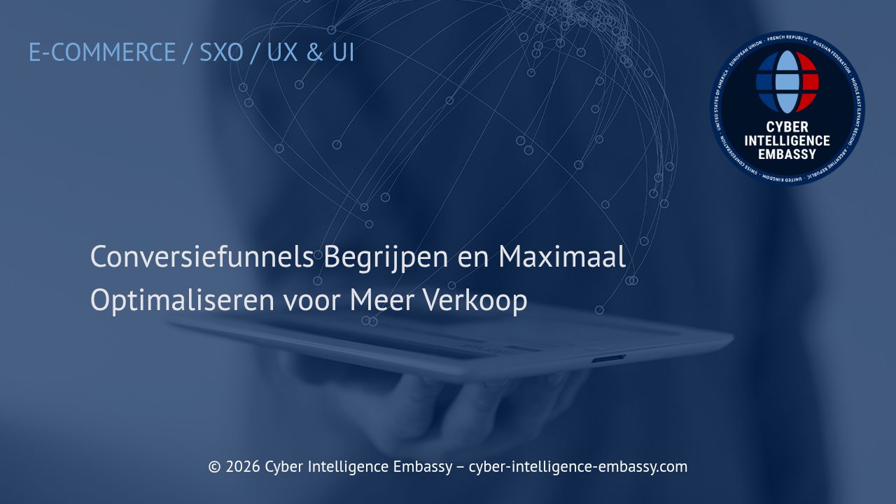 Conversiefunnels Begrijpen en Maximaal Optimaliseren voor Meer Verkoop