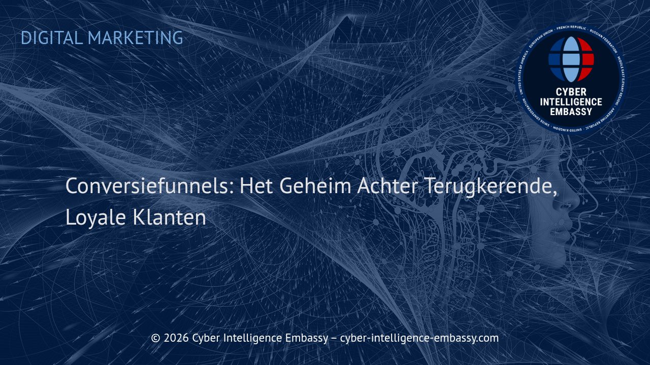Conversiefunnels: Het Geheim Achter Terugkerende, Loyale Klanten