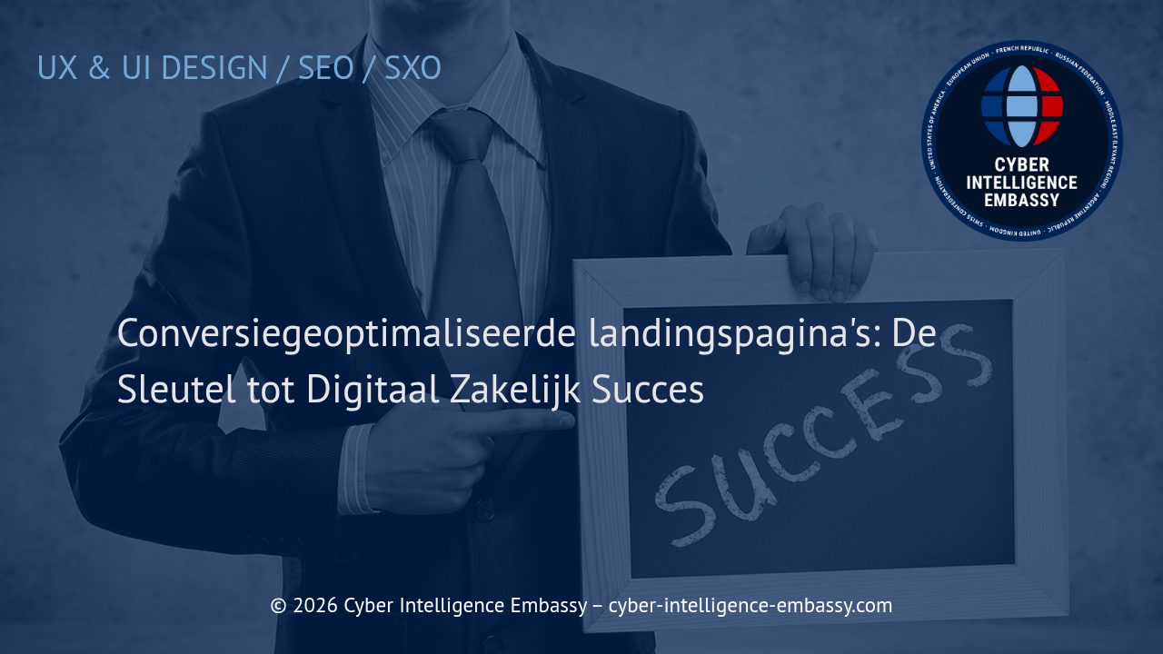 Conversiegeoptimaliseerde landingspagina's: De Sleutel tot Digitaal Zakelijk Succes