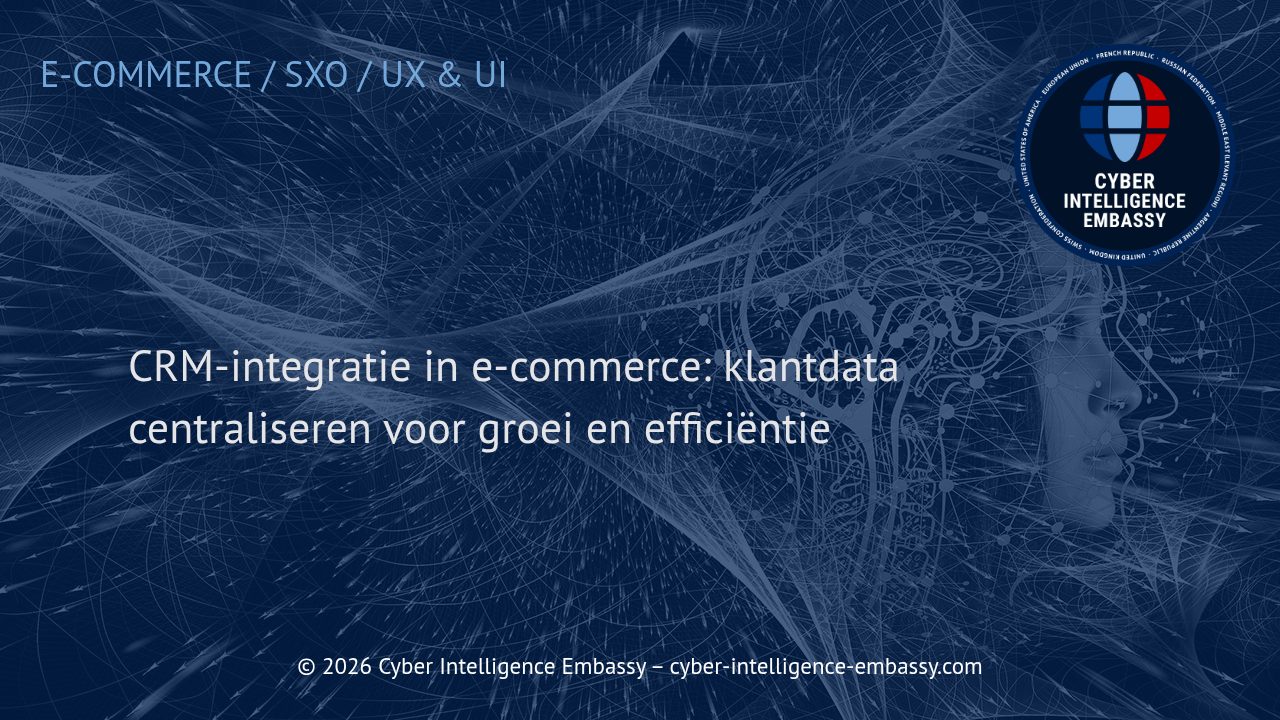 CRM-integratie in e-commerce: klantdata centraliseren voor groei en efficiëntie