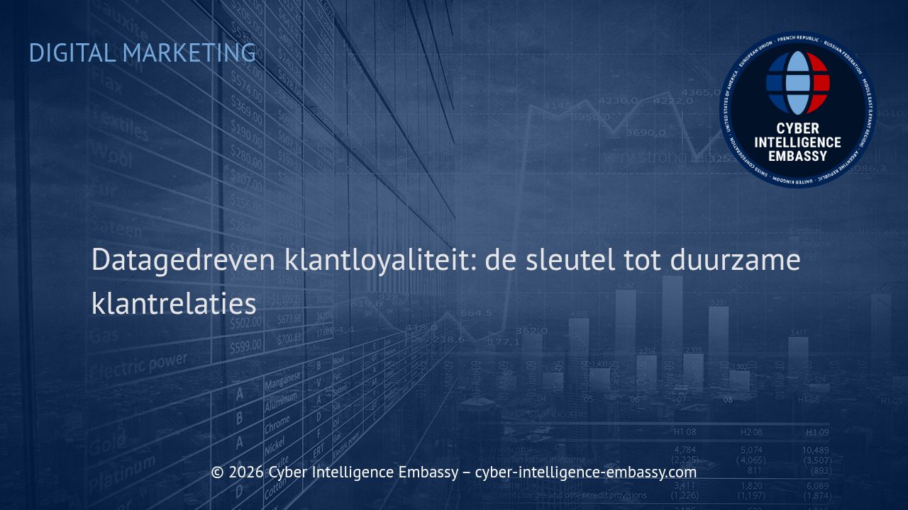 Datagedreven klantloyaliteit: de sleutel tot duurzame klantrelaties