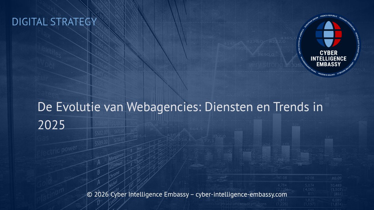 De Evolutie van Webagencies: Diensten en Trends in 2025