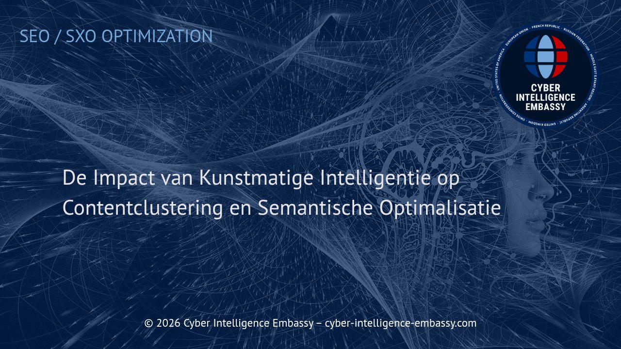 De Impact van Kunstmatige Intelligentie op Contentclustering en Semantische Optimalisatie