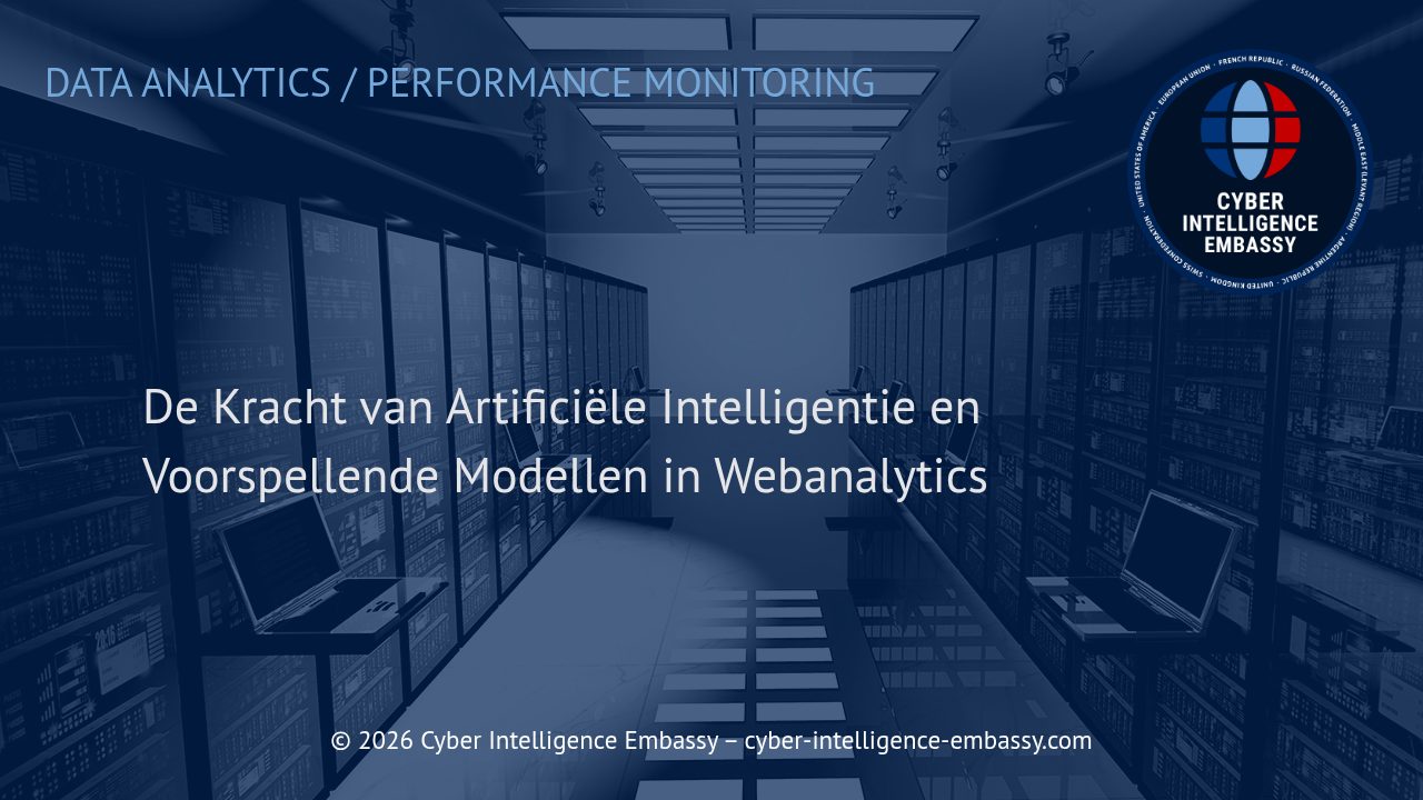 De Kracht van Artificiële Intelligentie en Voorspellende Modellen in Webanalytics