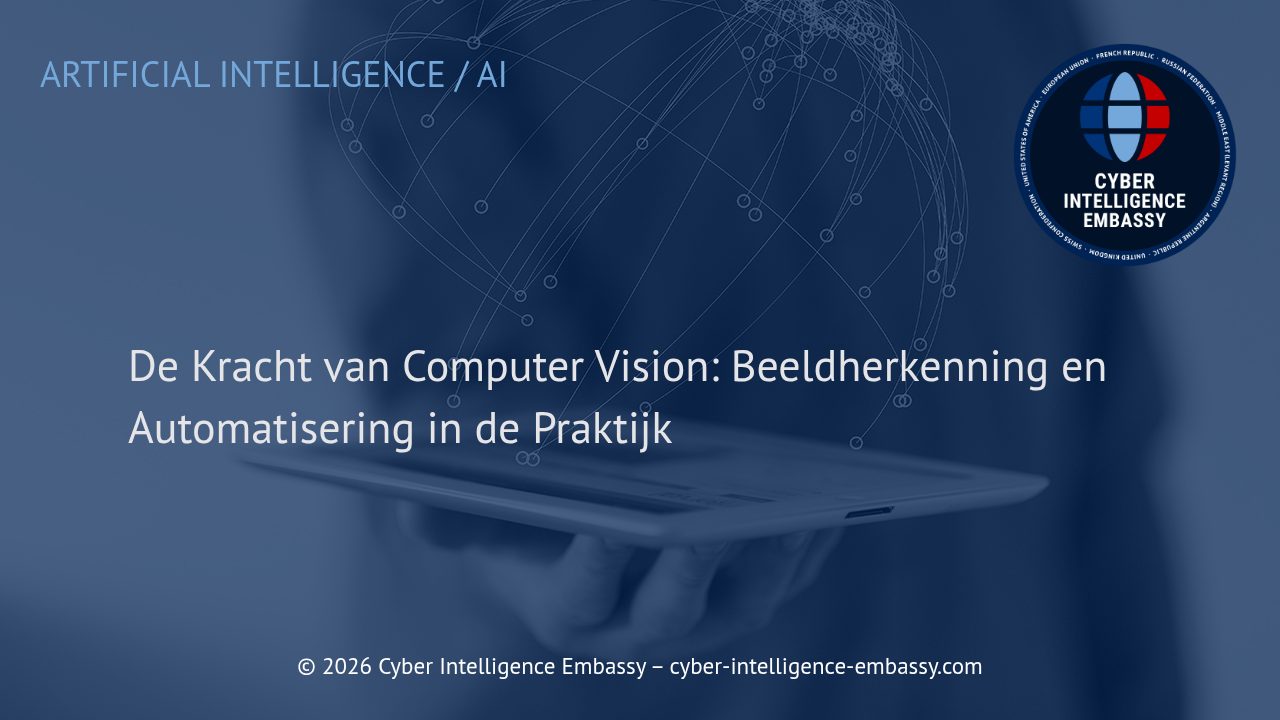 De Kracht van Computer Vision: Beeldherkenning en Automatisering in de Praktijk