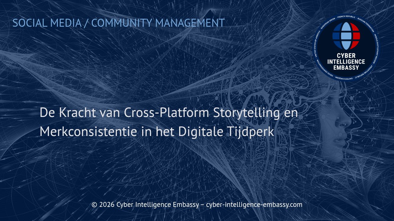De Kracht van Cross-Platform Storytelling en Merkconsistentie in het Digitale Tijdperk