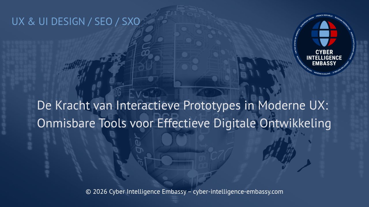 De Kracht van Interactieve Prototypes in Moderne UX: Onmisbare Tools voor Effectieve Digitale Ontwikkeling