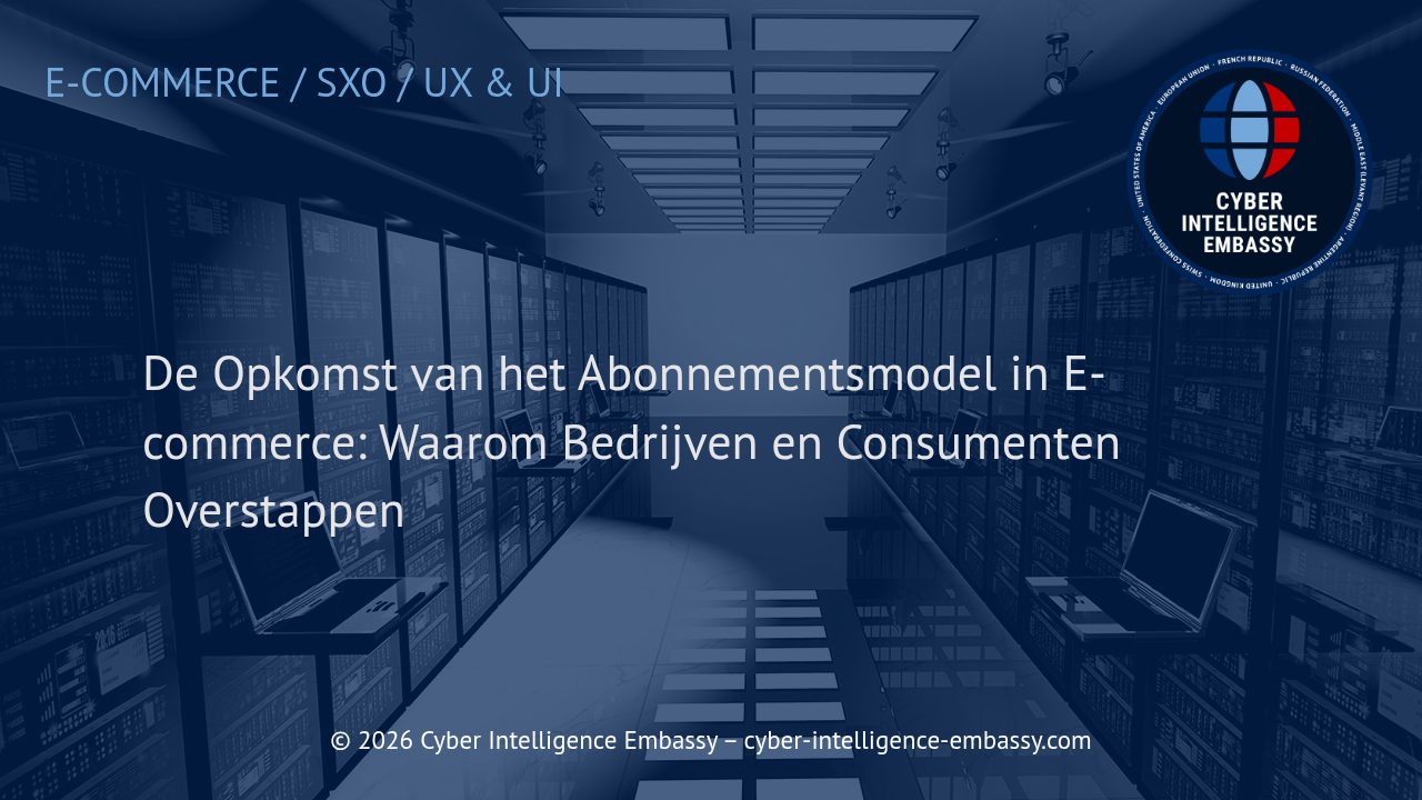 De Opkomst van het Abonnementsmodel in E-commerce: Waarom Bedrijven en Consumenten Overstappen