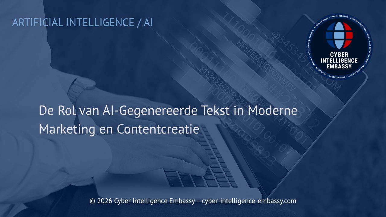 De Rol van AI-Gegenereerde Tekst in Moderne Marketing en Contentcreatie