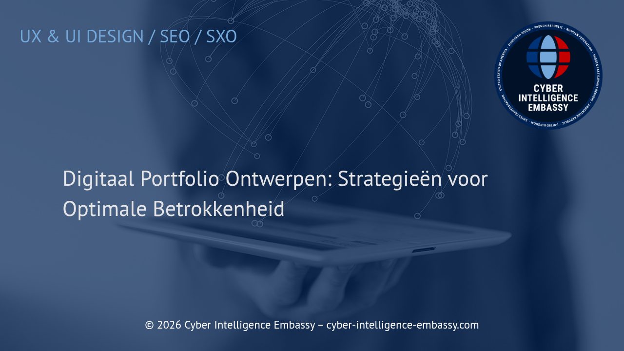Digitaal Portfolio Ontwerpen: Strategieën voor Optimale Betrokkenheid