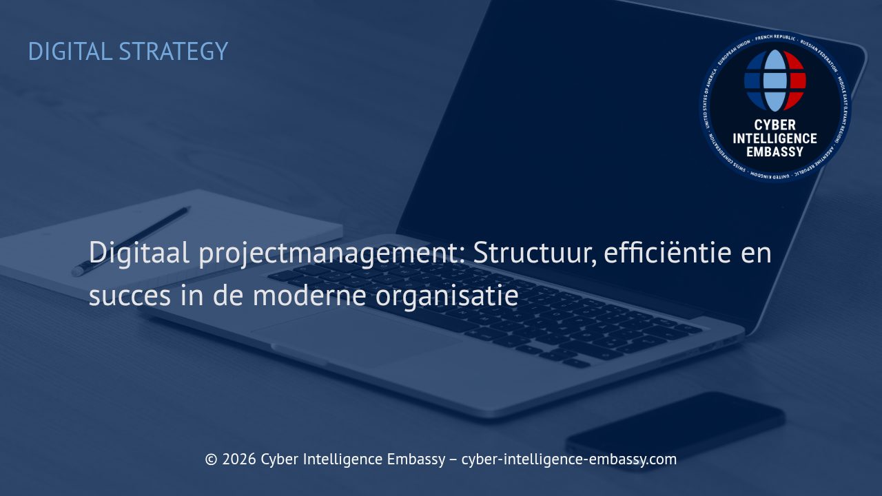 Digitaal projectmanagement: Structuur, efficiëntie en succes in de moderne organisatie