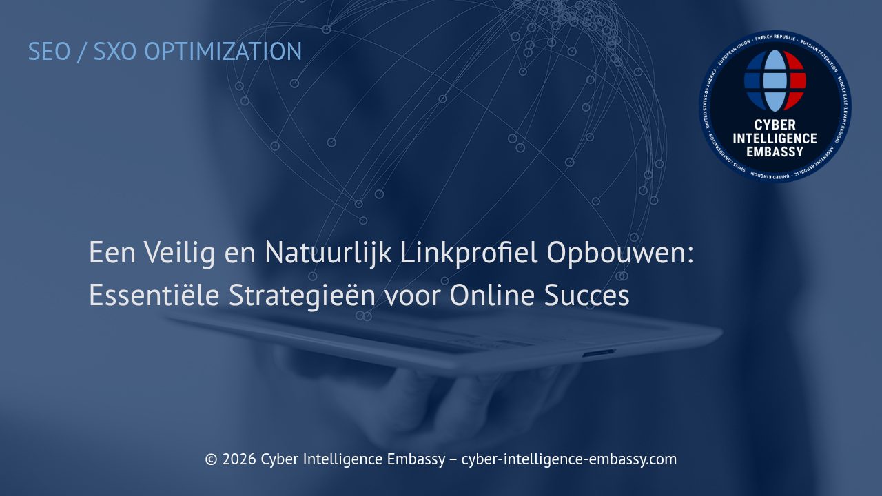 Een Veilig en Natuurlijk Linkprofiel Opbouwen: Essentiële Strategieën voor Online Succes