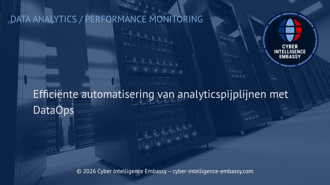 Efficiënte automatisering van analyticspijplijnen met DataOps