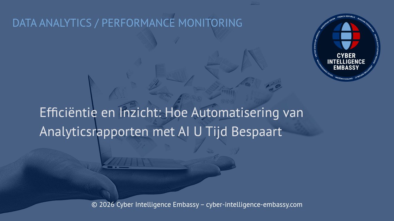 Efficiëntie en Inzicht: Hoe Automatisering van Analyticsrapporten met AI U Tijd Bespaart