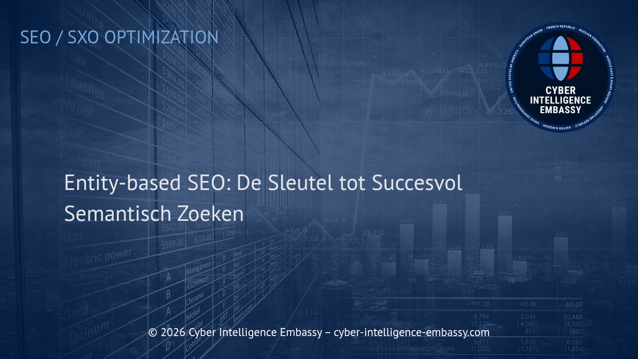 Entity-based SEO: De Sleutel tot Succesvol Semantisch Zoeken