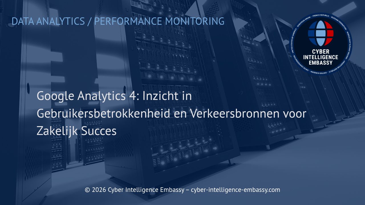 Google Analytics 4: Inzicht in Gebruikersbetrokkenheid en Verkeersbronnen voor Zakelijk Succes