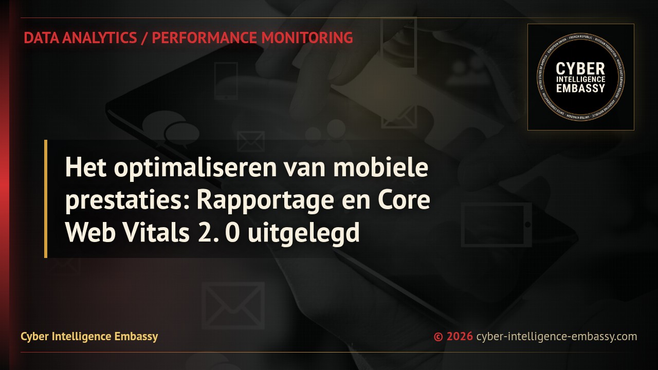 Het optimaliseren van mobiele prestaties: Rapportage en Core Web Vitals 2. 0 uitgelegd