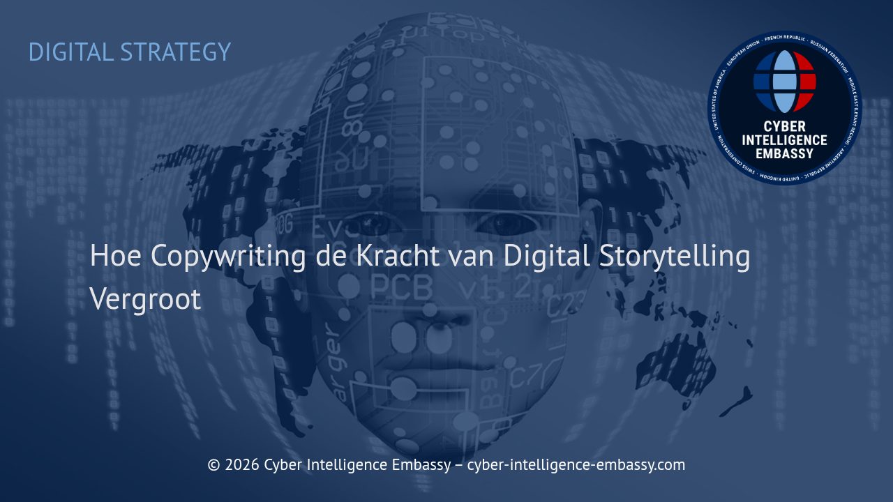 Hoe Copywriting de Kracht van Digital Storytelling Vergroot