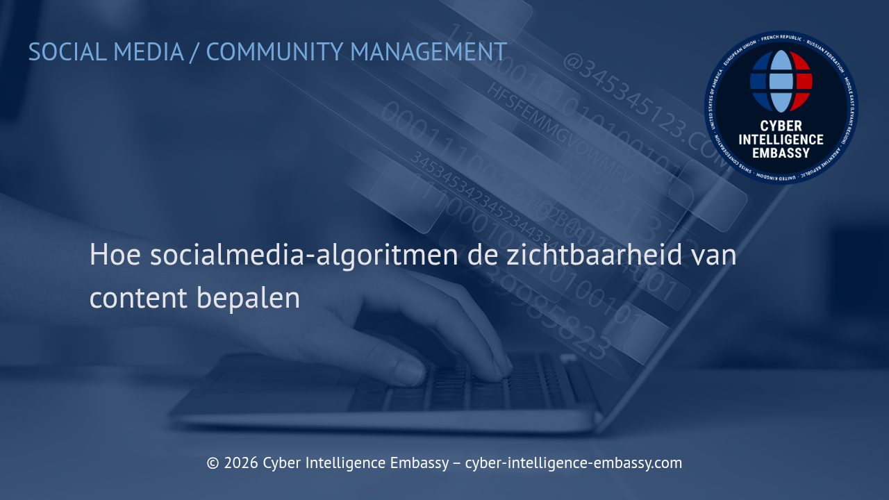 Hoe socialmedia-algoritmen de zichtbaarheid van content bepalen